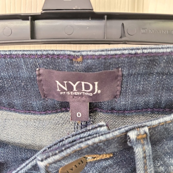 NYDJ Classic Indigo Sheri Slim Straight Leg Jeans - Picture 3 of 6
